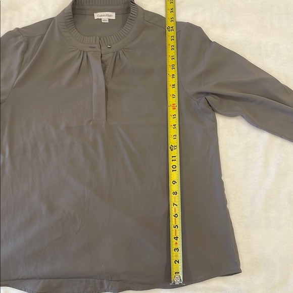 Calvin Klein Large Gray Women's Top - Picture 6 of 8